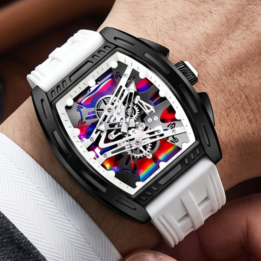 1Pc Men's Watch Accessories Fashionable Business Elegant Classic Bracelet Y2K Party Gathering Daily Wear Birthday Holiday Gift Travel Vacation Music Festival Perfect Gift