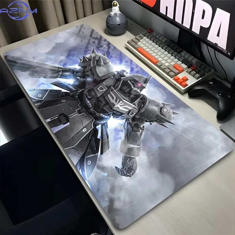 Hot Anime Mouse Pad Gamer Gaming Accessories M-mechanical Warrior G-gundam PC Computer Desk Mat Keyboard Mousepads Desktop Decor