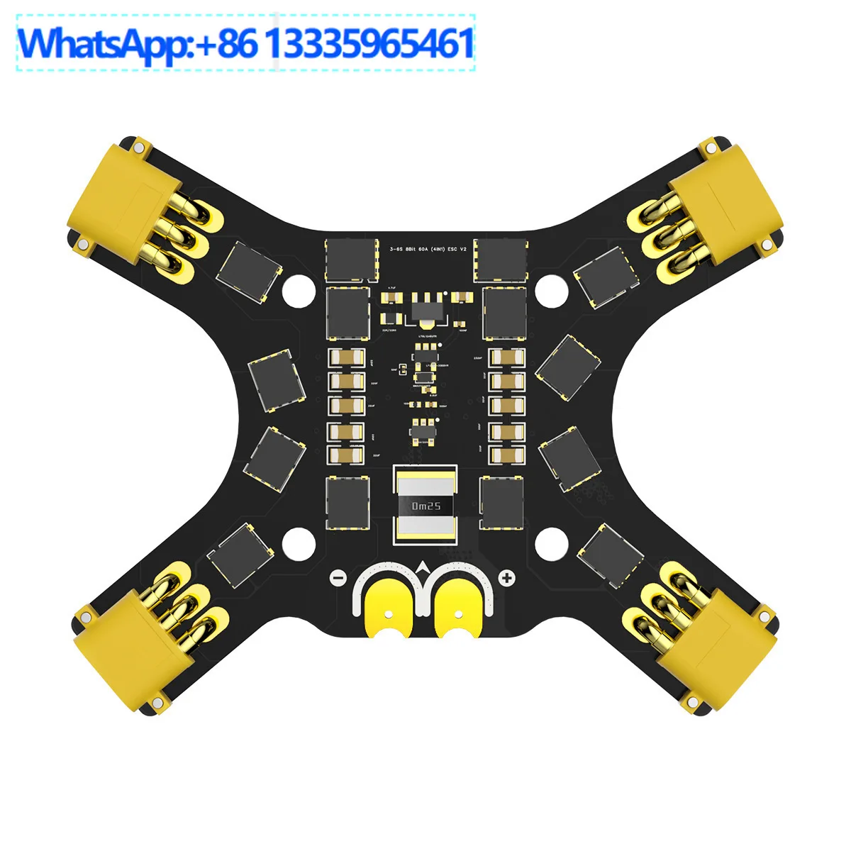 Returner 3-6S 8Bit blheli_s 60A (4IN1) ESC V2 traverser ESC