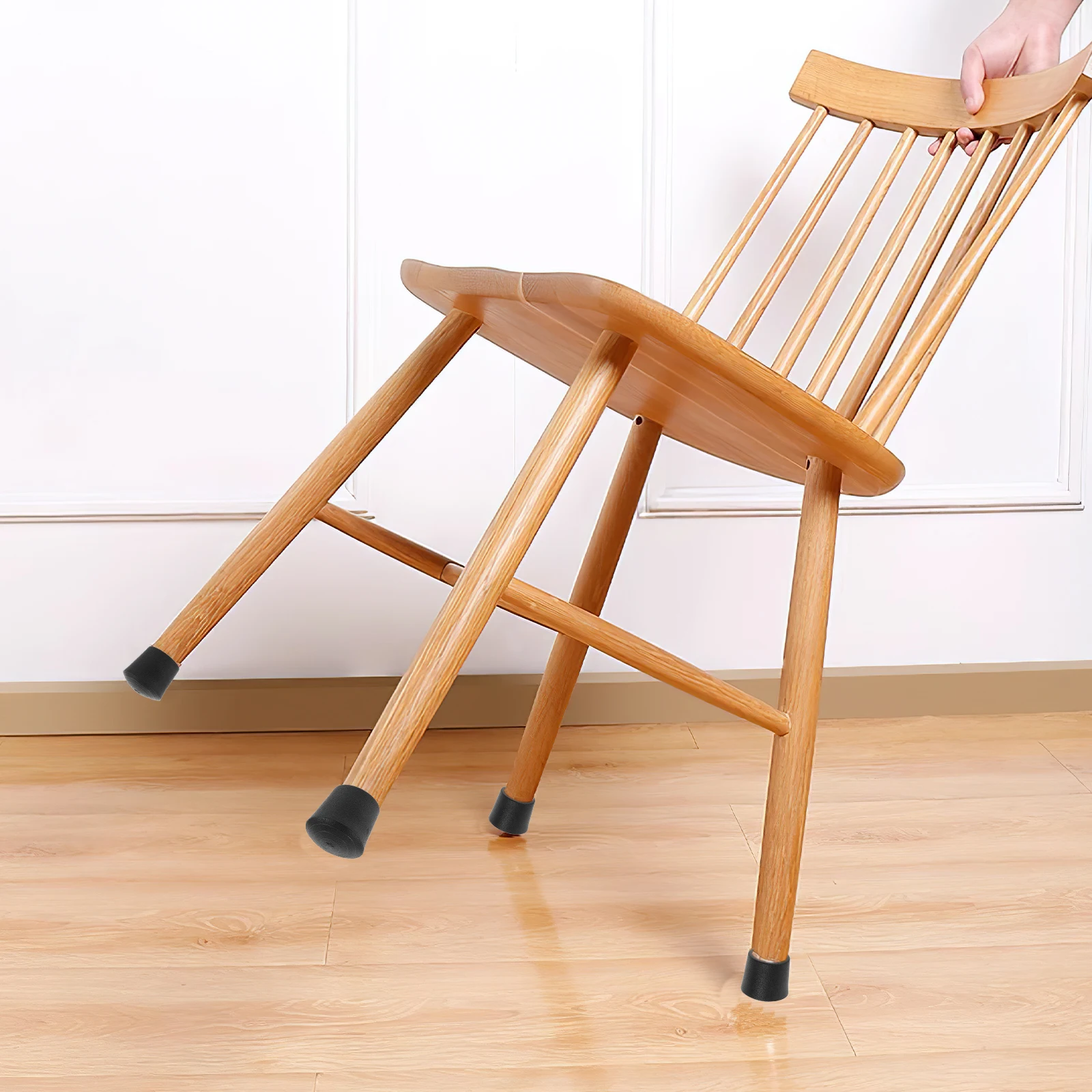 

Durable Non Slip Chair Leg Covers Anti Scratch Pads for Hardwood Floors Furniture Protection Small Shower Seat