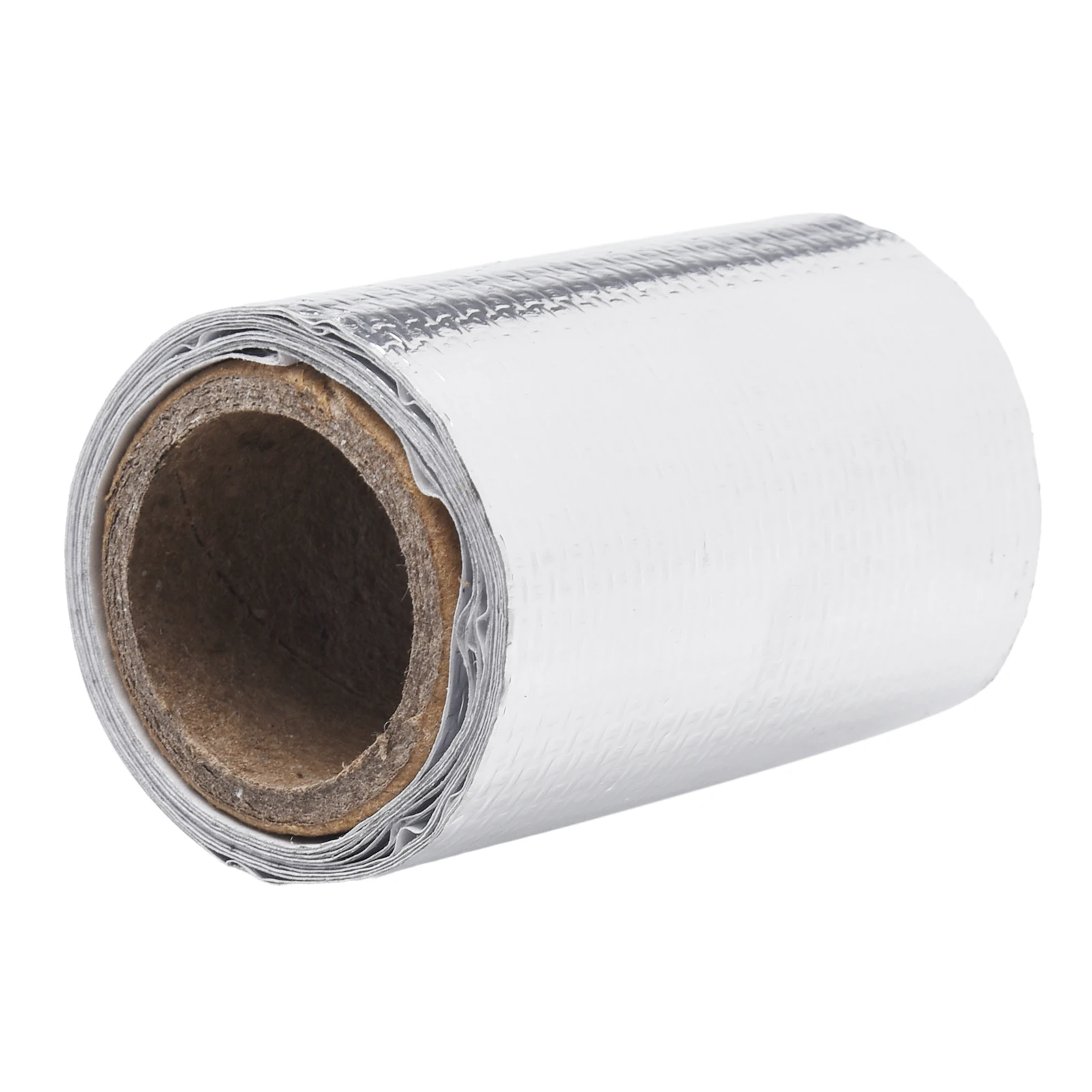 Теплозащитная лента выхлопного коллектора 5x100 см 5x120 см, термоизоляция из стекловолокна для защиты двигателя мотоцикла, автомобиля, серебристый