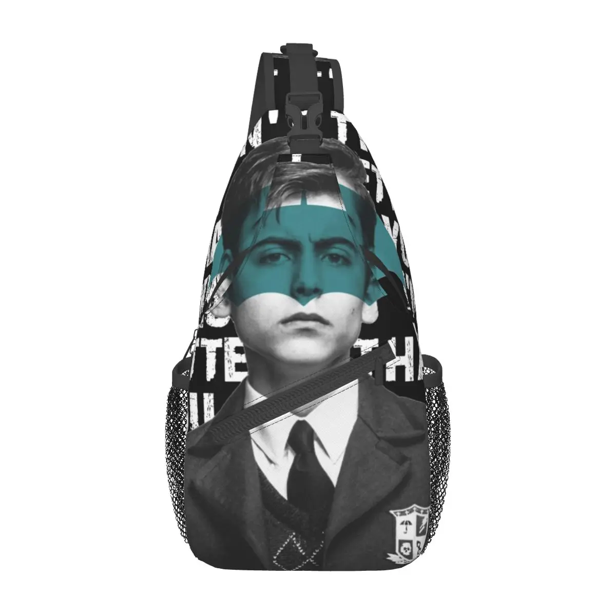 Umbrella Academy Sling Bags Chest Crossbody Shoulder Sling Backpack Outdoor Sports Daypacks Number 5 tv Printed Pack