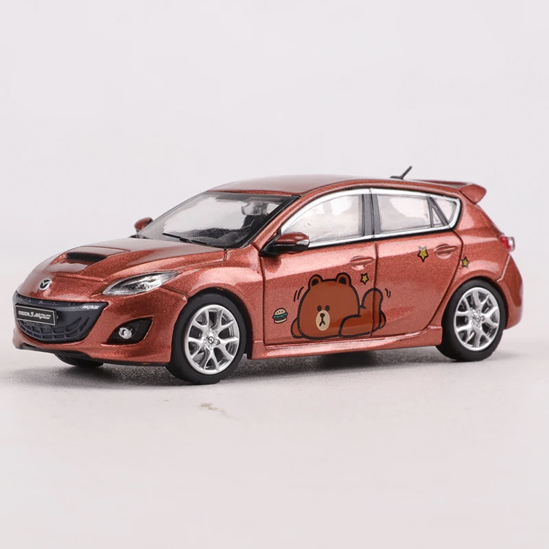 GCD 1/64 MAZDA 3 MPS Alloy Model Car