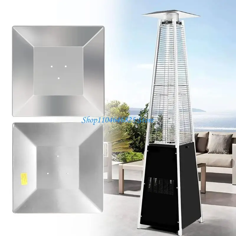 

Aluminum Top Cover For Pyramids Heaters With Enhances Weather Protecting