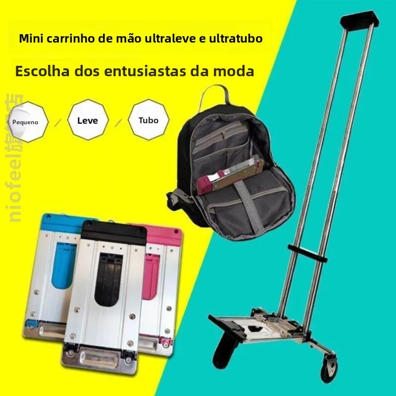 portable-folding-hand-pulled-shopping-cart-vegetable-buying-car-cargo-pulling-trailer-luggage-pull-rod-car-stainless-steel