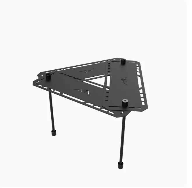 

Ultra-light Portable Combination Table, Outdoor Blackening Wind Lightweight Folding Camping Aluminum Alloy Table