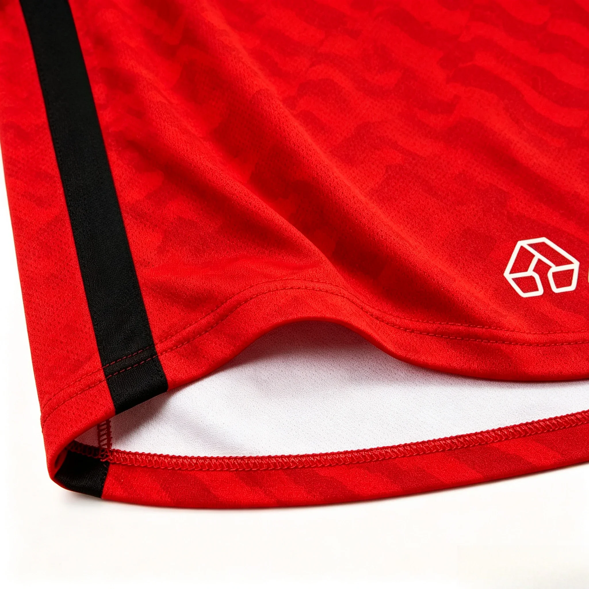Men's CR Flamengo Short Sleeve Soccer Jersey, Quick Dry Breathable Polyester Mesh Football Shirt for Football Fans