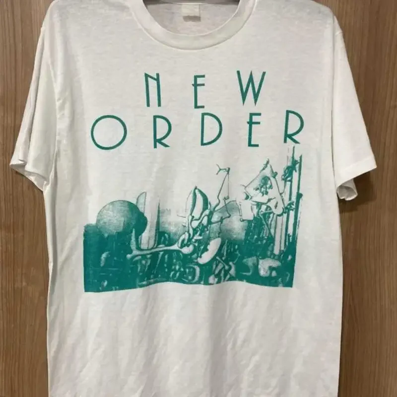 

Vintage New Order 80s Wave Concert Tour shirt all size S to 5 XL