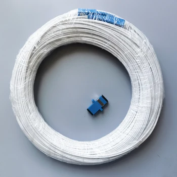 50 m Glasfaserkabel, optisches Patchkabel, FTTH SC/UPC-SC/UPC Single Mode Simplex Indoor Optic Patchkabel-Verlängerungskabel