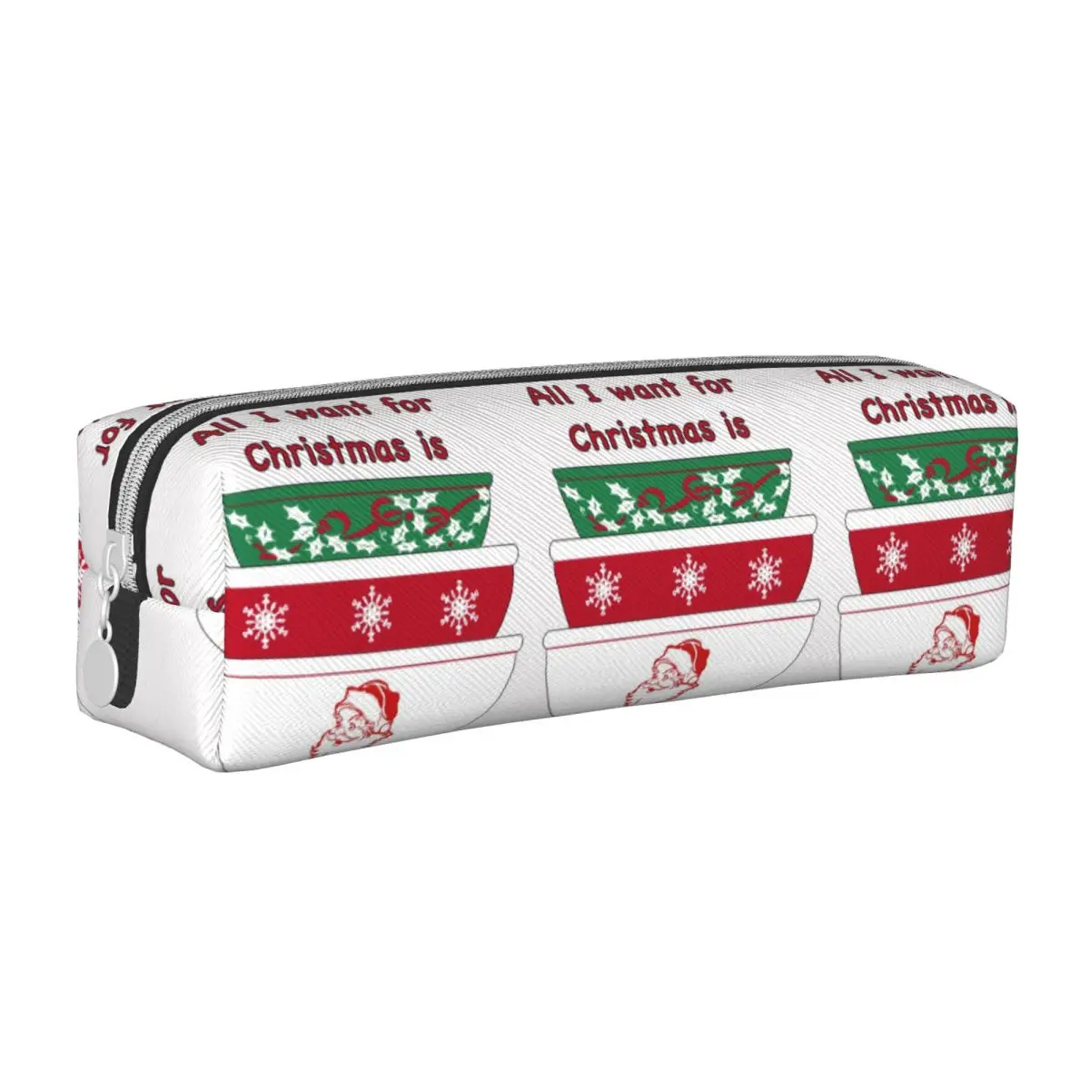 عيد الميلاد بيركس مقلمة سعة كبيرة أكياس القلم صندوق القلم للبنين بنات مدرسة مكتب قلم رصاص الحقيبة حقيبة مستحضرات التجميل