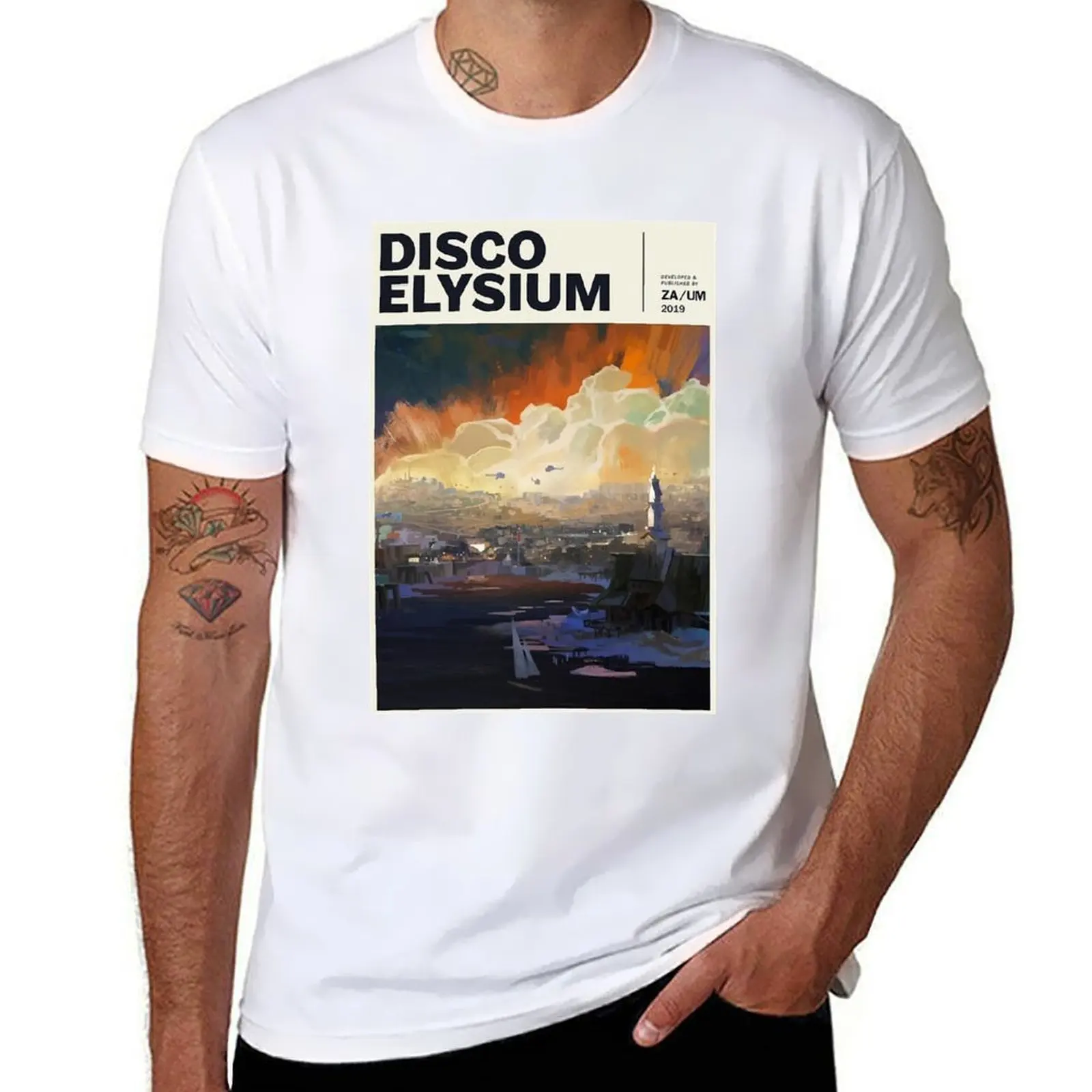

Disco Elysium T-Shirt t shirt personalised cotton tshirt 100% T-Shirt