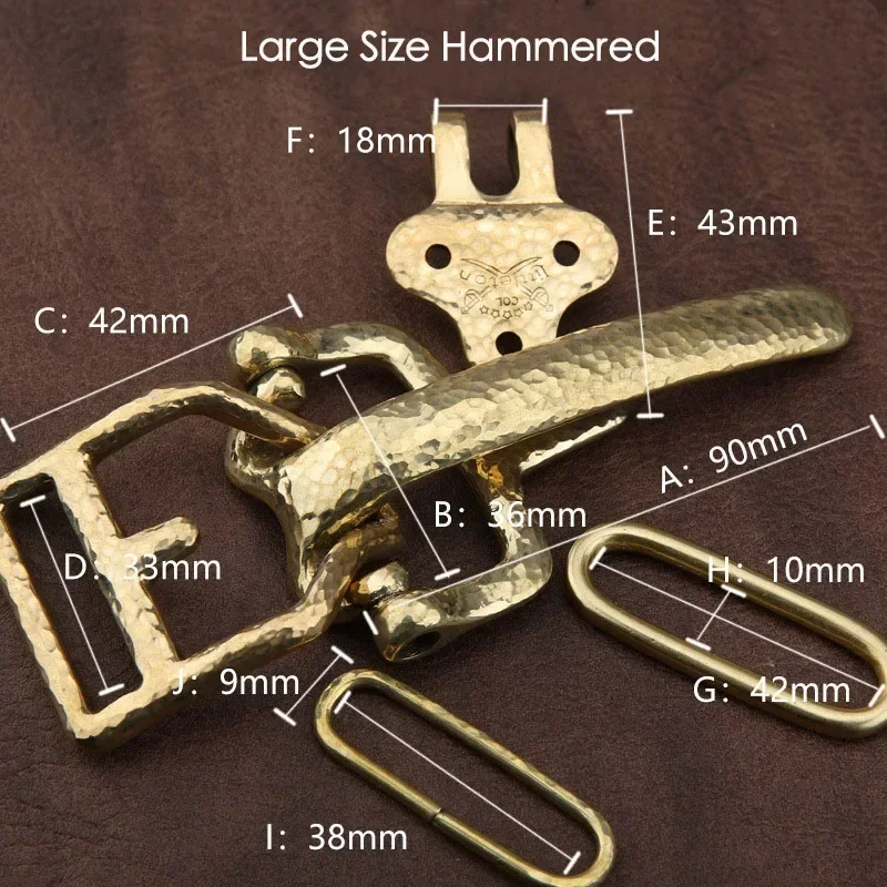 موصل بإبزيم حزام الفرسان من النحاس الصلب بتصميم عتيق مع نمط زهرة لفساتين رعاة البقر الغربية والجينز #5