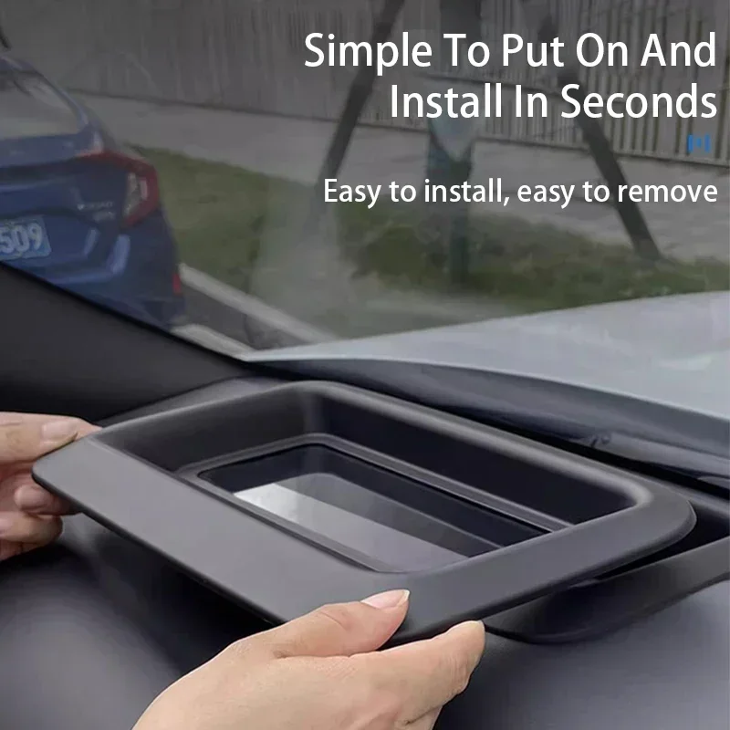 For NIO ES6 EL8 EC6 2023 2024 2025 Car HUD Display Protect Cover Head Up Display Reflective Screen Frame Accessories