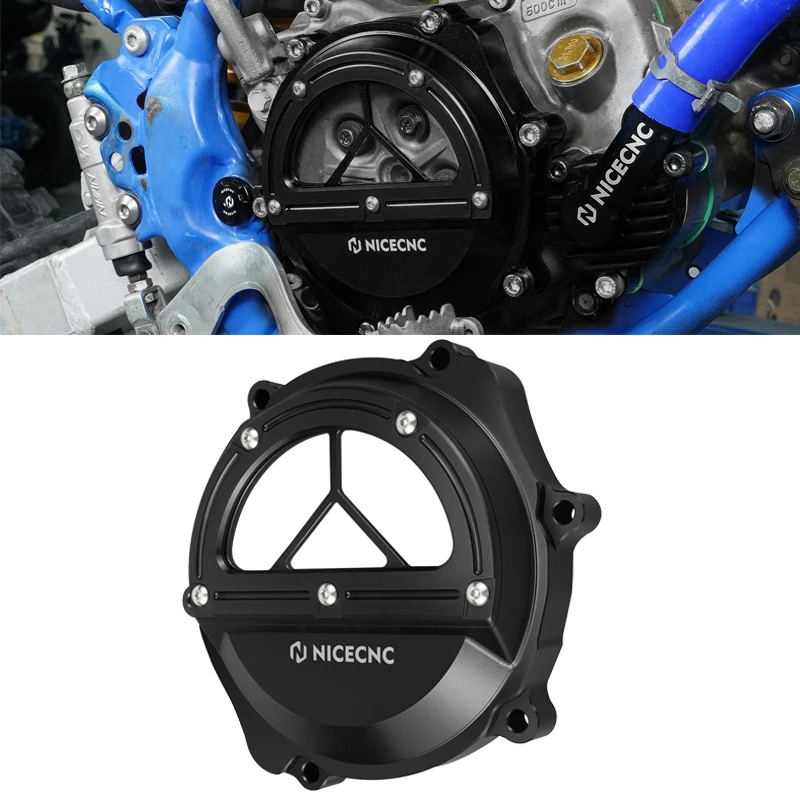 

NICECNC For Yamaha YZ85 YZ 85 2002-2023 YZ65 YZ 65 2018-2023 Motorcycle Clutch Case Cover Guard Protector Aluminum