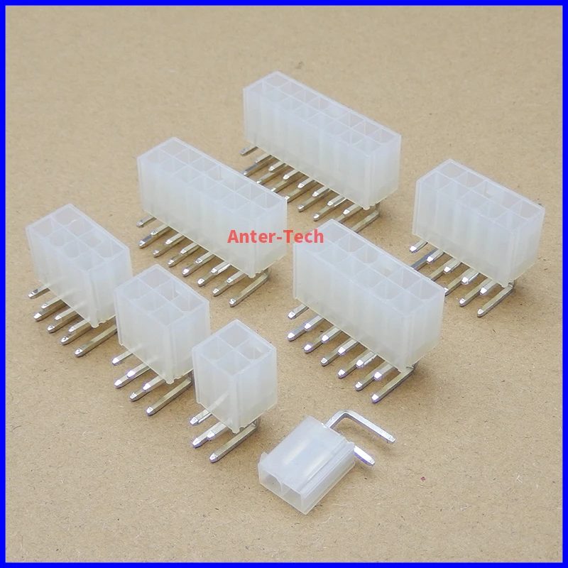 5/10PCS 5569 4.2mm right angle female socket power wire connector 2*2/3/4/5/6/7/8/9/10/12 Pin for 5557 plug pc/car/computer