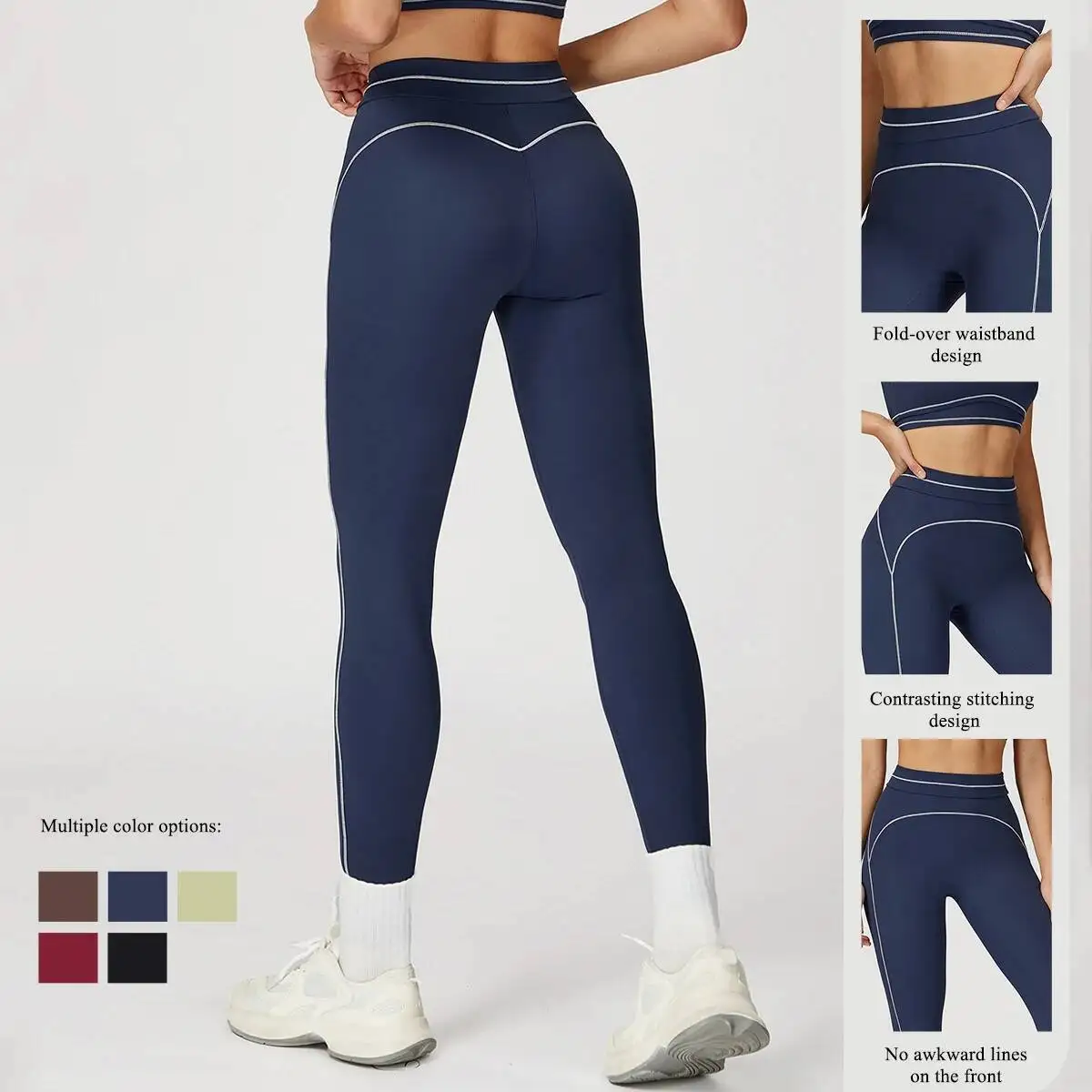 

Women S High Waisted Leggings Gym Sweatpants Running Push Up Sports Pants Comfort Breathable Fiess Tights