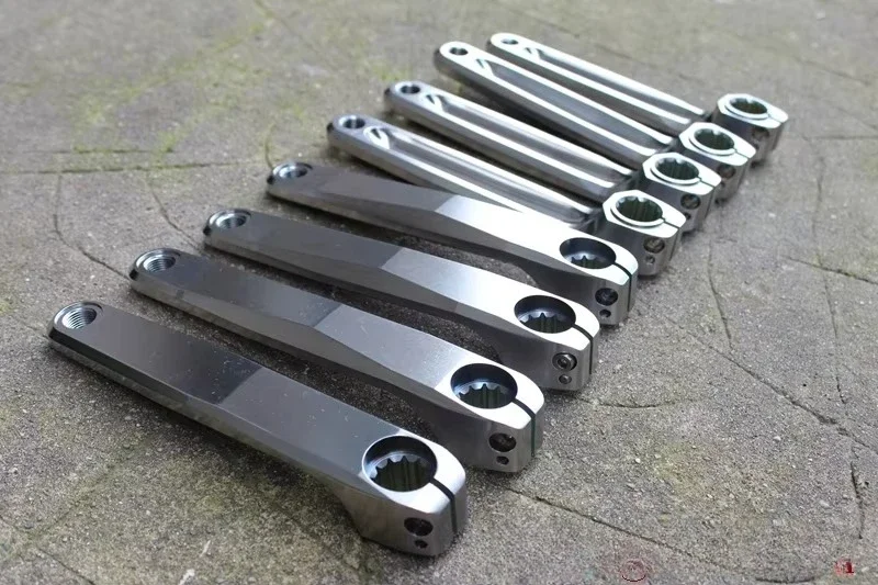 For Made  Pinion Cranks for Road Bicycles & Cruisers-Lightweight Customizable Bicycle Crankset