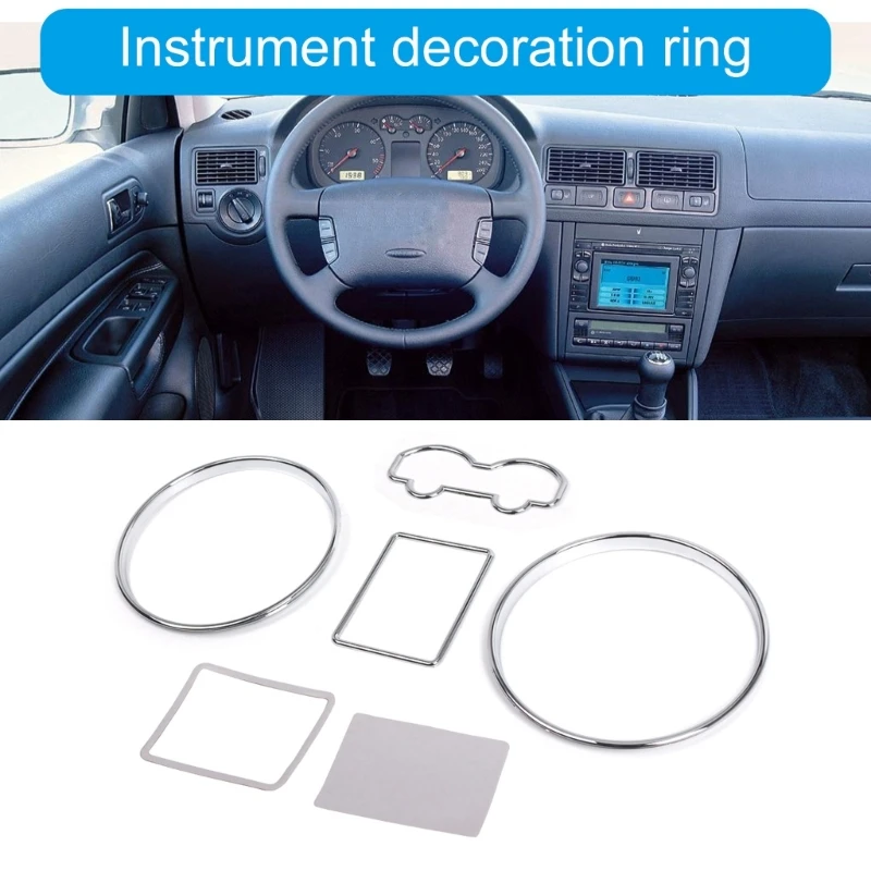 Накладка на безель спидометра, кольца для спидометра, набор безеля, кольца для приборной панели, накладка, автомобильные для