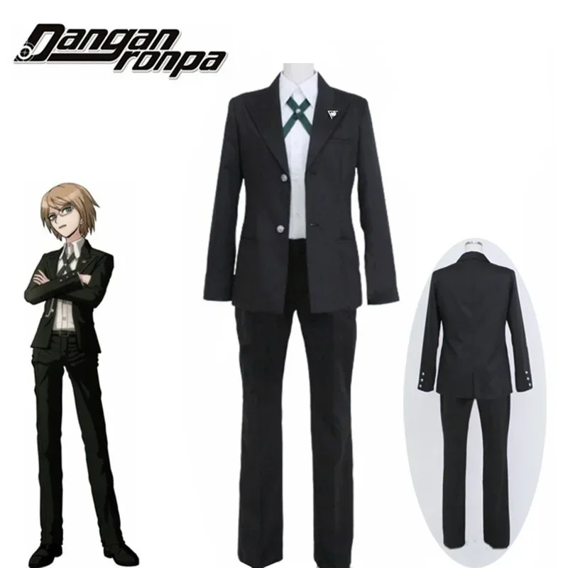 Danganronpa Byakuya Togami Cosplay Costume Men Uniform Jacket Shirt Pants Halloween Outfit