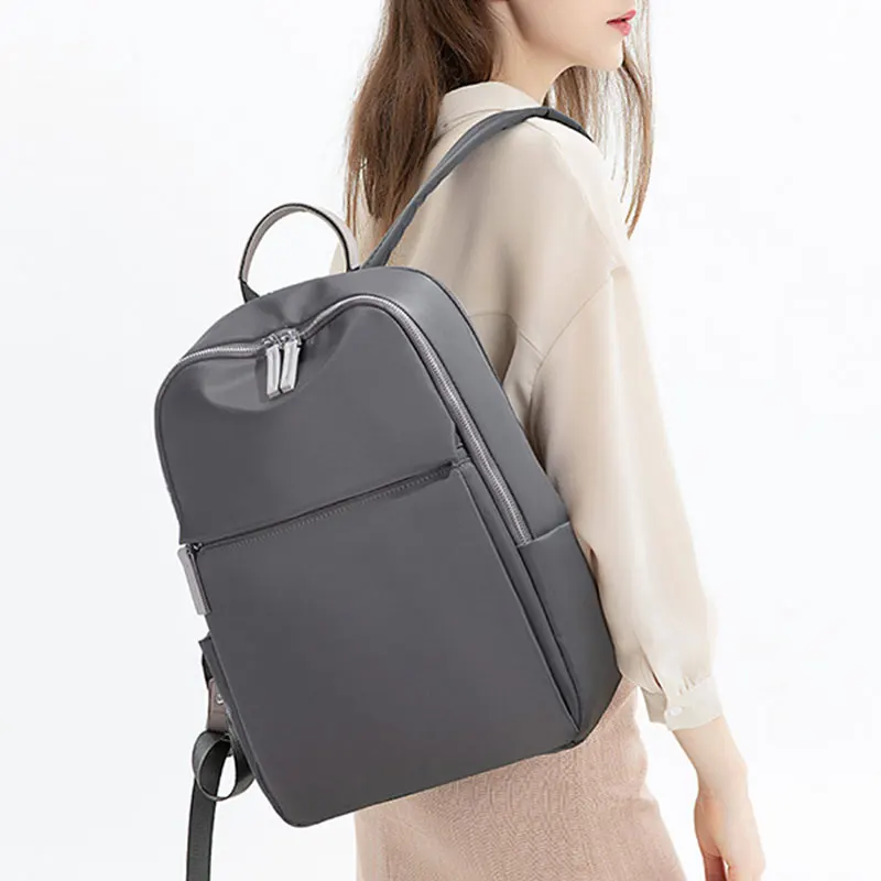 

New Women's Backpack Fashion Waterproof Oxford Cloth School Bag Large Capacity Travel Backpacks 14" to 16" Laptop Bags for Women