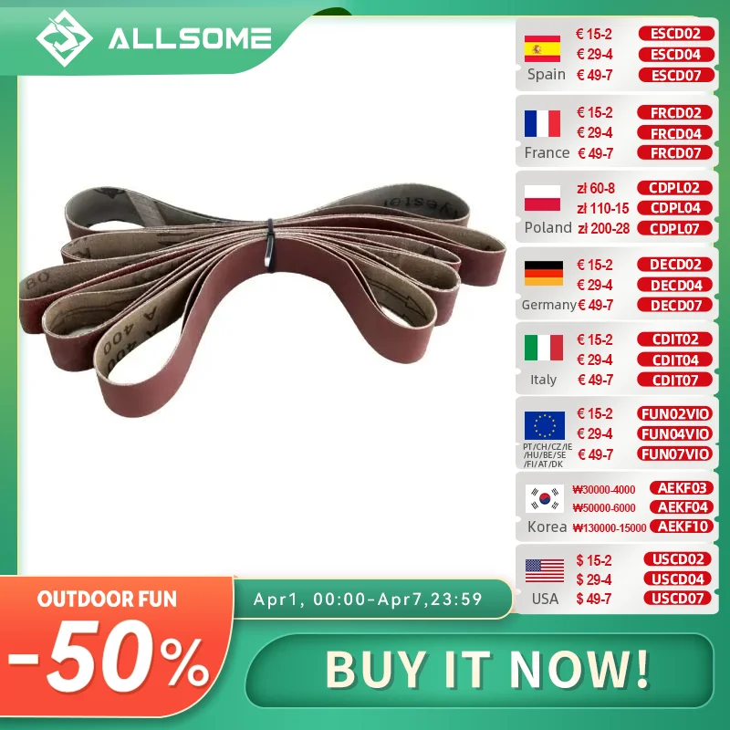 Allsome 10Pcs 533X3…