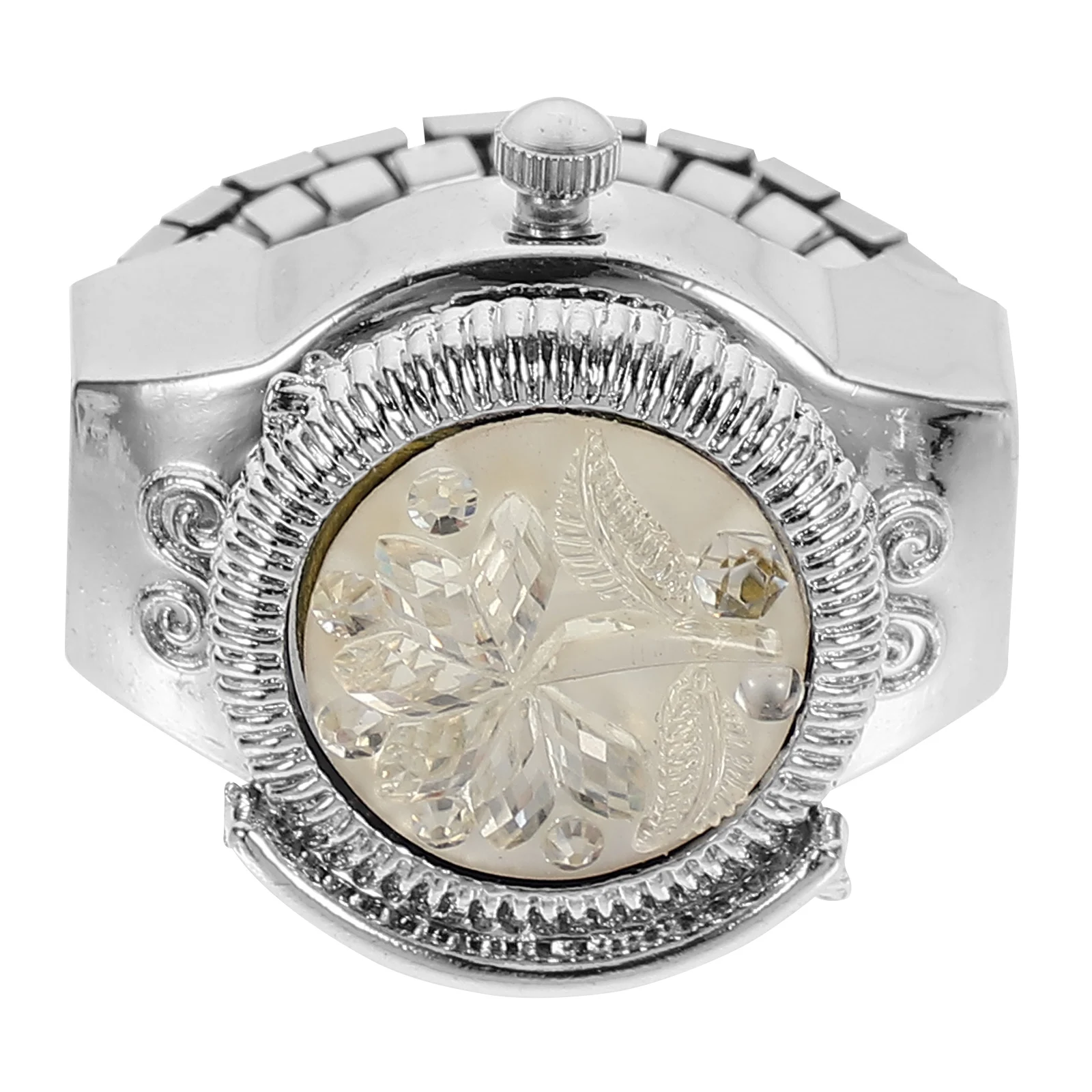 

Finger Quartz Watch Women Watches Creative Jewelry for Decorative Fashionable Ring