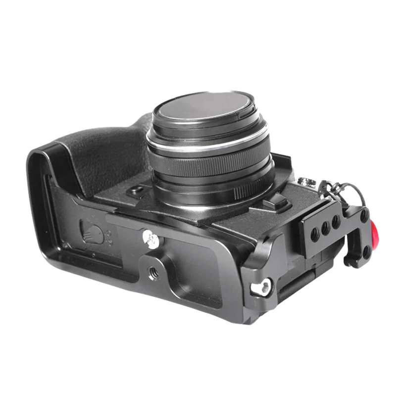 【Terlaris】Aksesori Kamera untuk Pelat Pelepasan Cepat Braket L Pegangan Tangan Olympus E-M1 II/III