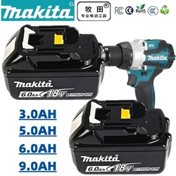 100% Original  BL1860B Makita Battery 18V 6.0Ah power tools for Makita 18V BL1860 BL1840 BL1850  Replacement Lithium battery