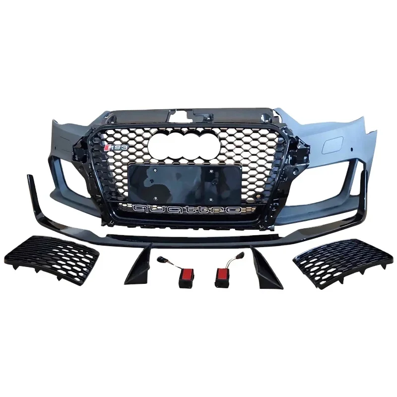 

A3 or S3 8V front bumper for A3 S3 car Body kit facelift RS3 car bodikits for A3 S3 Hatchback or sedan 2014 2015 2016