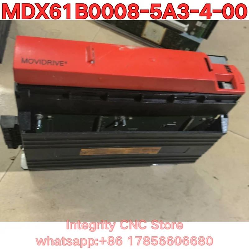 Second-hand MDX61B0008-5A3-4-00 inverter function test is normal