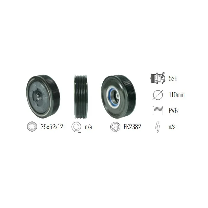 

CA618 CLUTCH ASSEMBLY 110MM 6PK for BMW