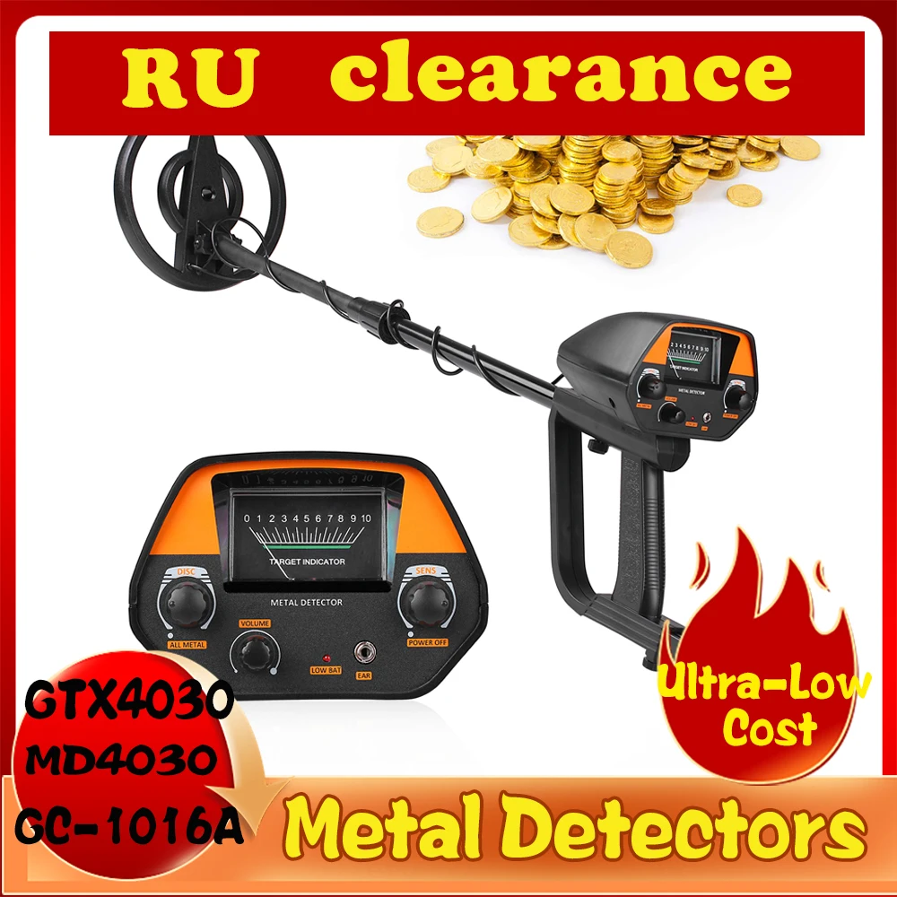 Underground Metal Gold Detector MD 4030 GC 1016A