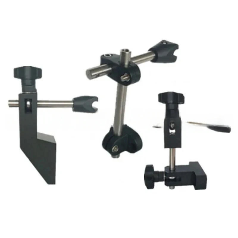 

Assembly Line Conveyor Accessories Guardrail Bracket Round /Square Monorail /Double Rail Clamp