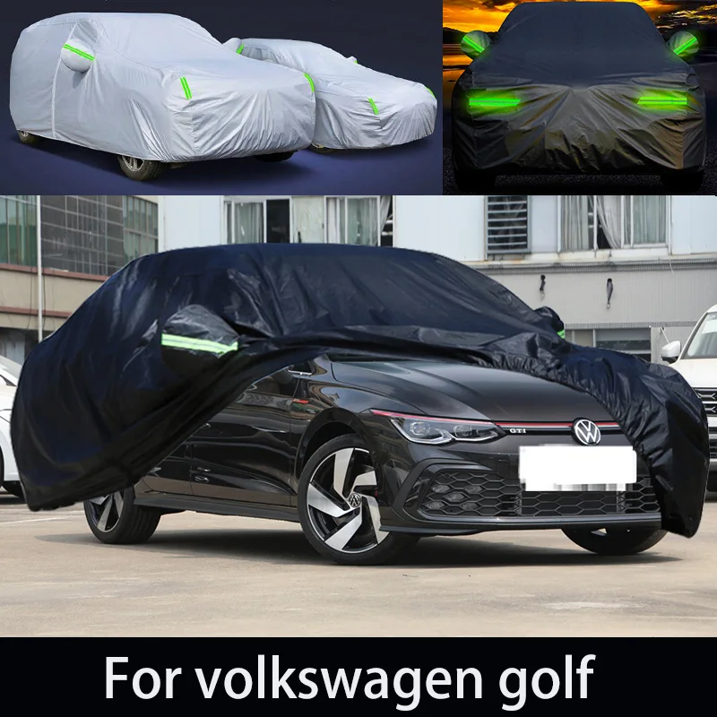 

Защита от снега для volkswagen golf auto, замораживания, пыли, пилинга краски и искусственных муравьев, Защита Крышки