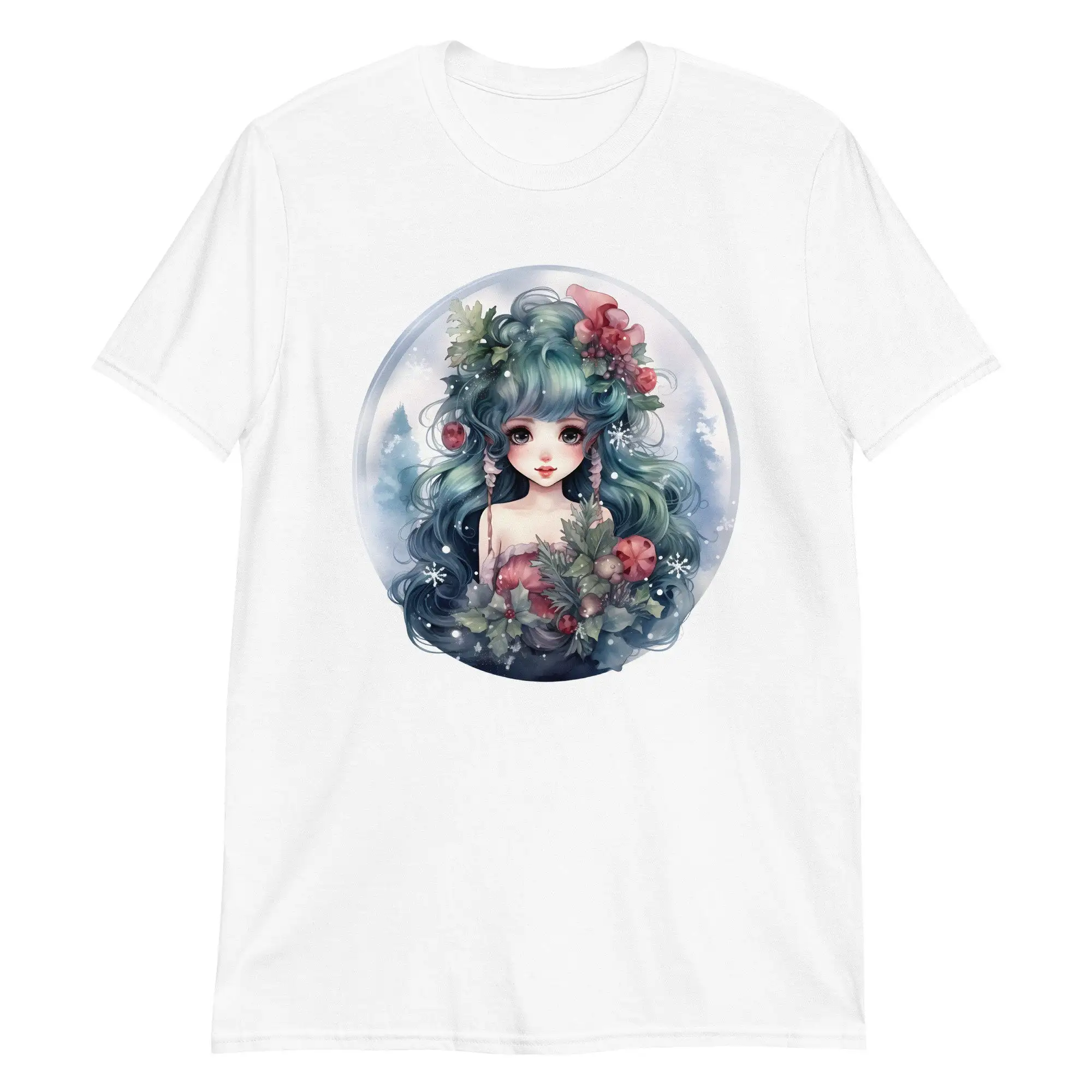 Colorful Christmas Elf Winter Flair T Shirt