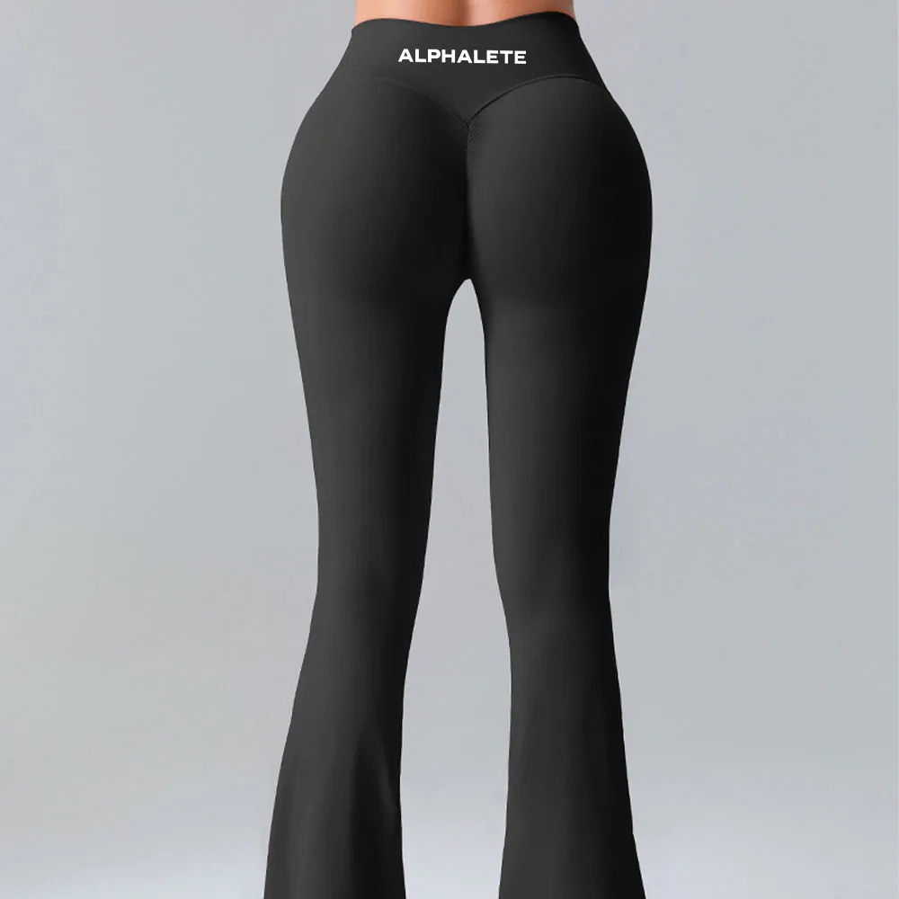 

ALPHALETE Fashion Yoga Pants Spice Pilates Girls Summer New High Quality Hip Lift New Sports Fitness Elastic Long INS Hot Sales