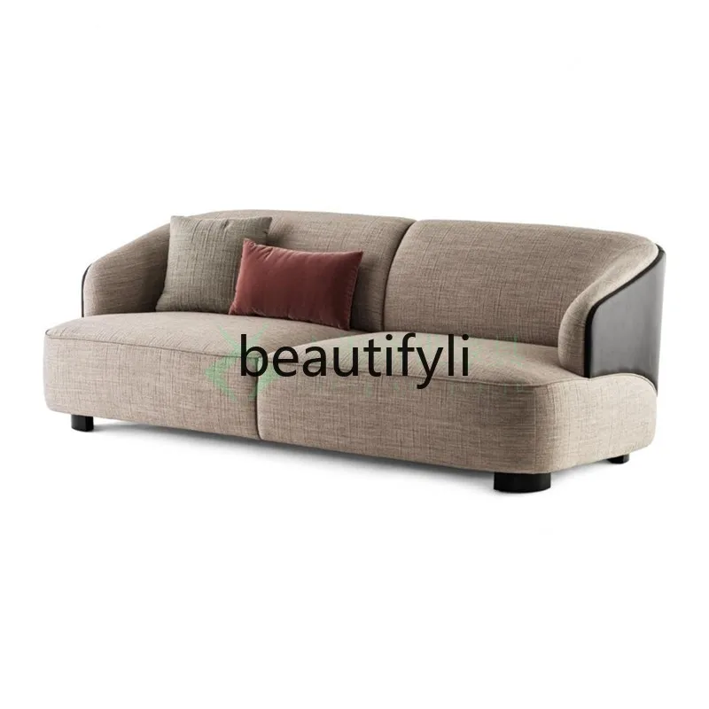 

Italian light luxury cafe sofa modern simple home soft decoration