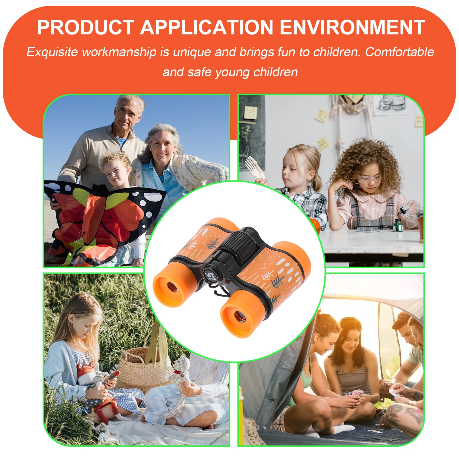 

Premium Portable Kids Educational Science For Outdoor Exploration Mini Telescope Pupils Learning Plaything