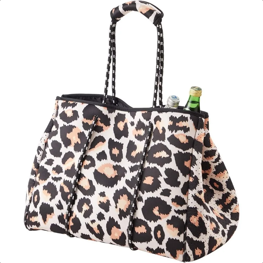 

Beach bagMultipurpose Neoprene Bag Large Tote Bag Waterproof Shoulder Beach Bag for Travel Beach Gym Swimming