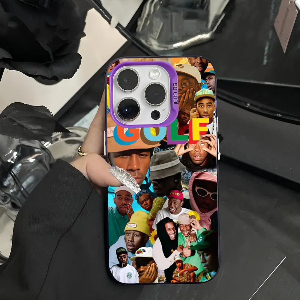 Tyler The Creator Phone Case 2024 IMD Case For IPhone 16 15 Pro XR XS 7 8 Plus SE2024 Shockproof Color Phone Funda Cover