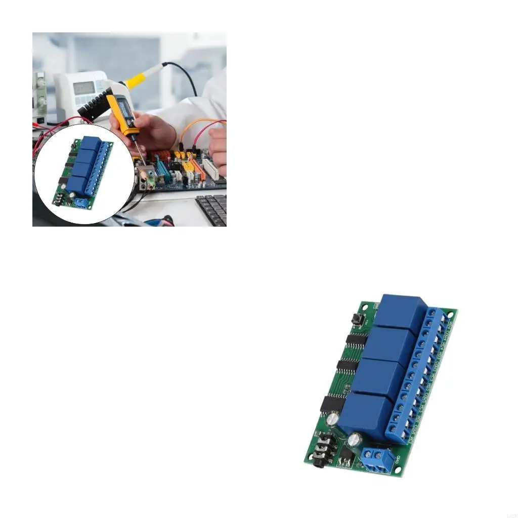462E High Performances AD22B04 12V Decoders 4 Channel DTMF Tone Relays Phone Remote