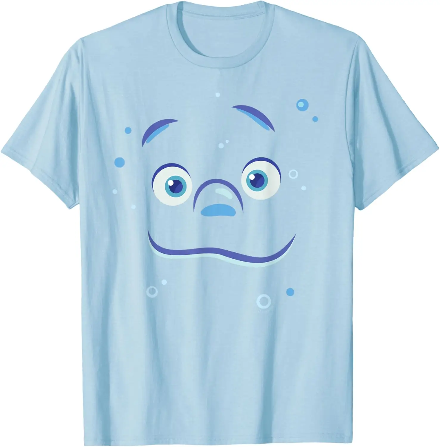 and Pixar’s Elemental Wade Ripple Big Face Costume T-Shirt