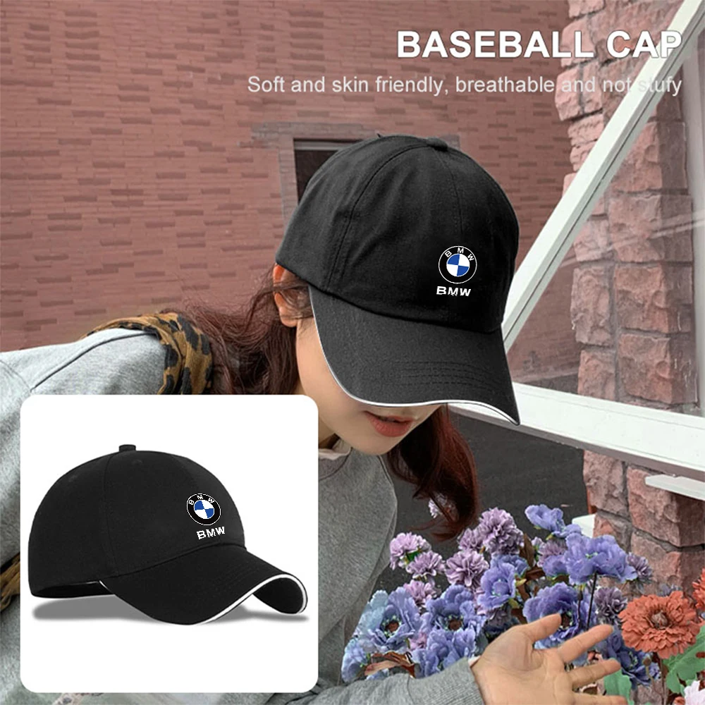 Berretto da Baseball Casual in cotone per auto cappello parasole Unisex per BMW M performance F31 F34 F32 E52 E53 E60 E90 E91 E92 E93 F01 X1 X2 X3