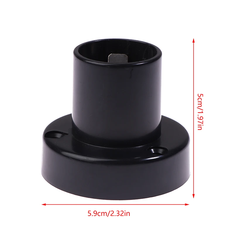 1Pc E27 Test Lamp Holder Aging Socket E14 Black 220V Screw Light Bulb Lamp Socket Holder Led Light Bulb Holder