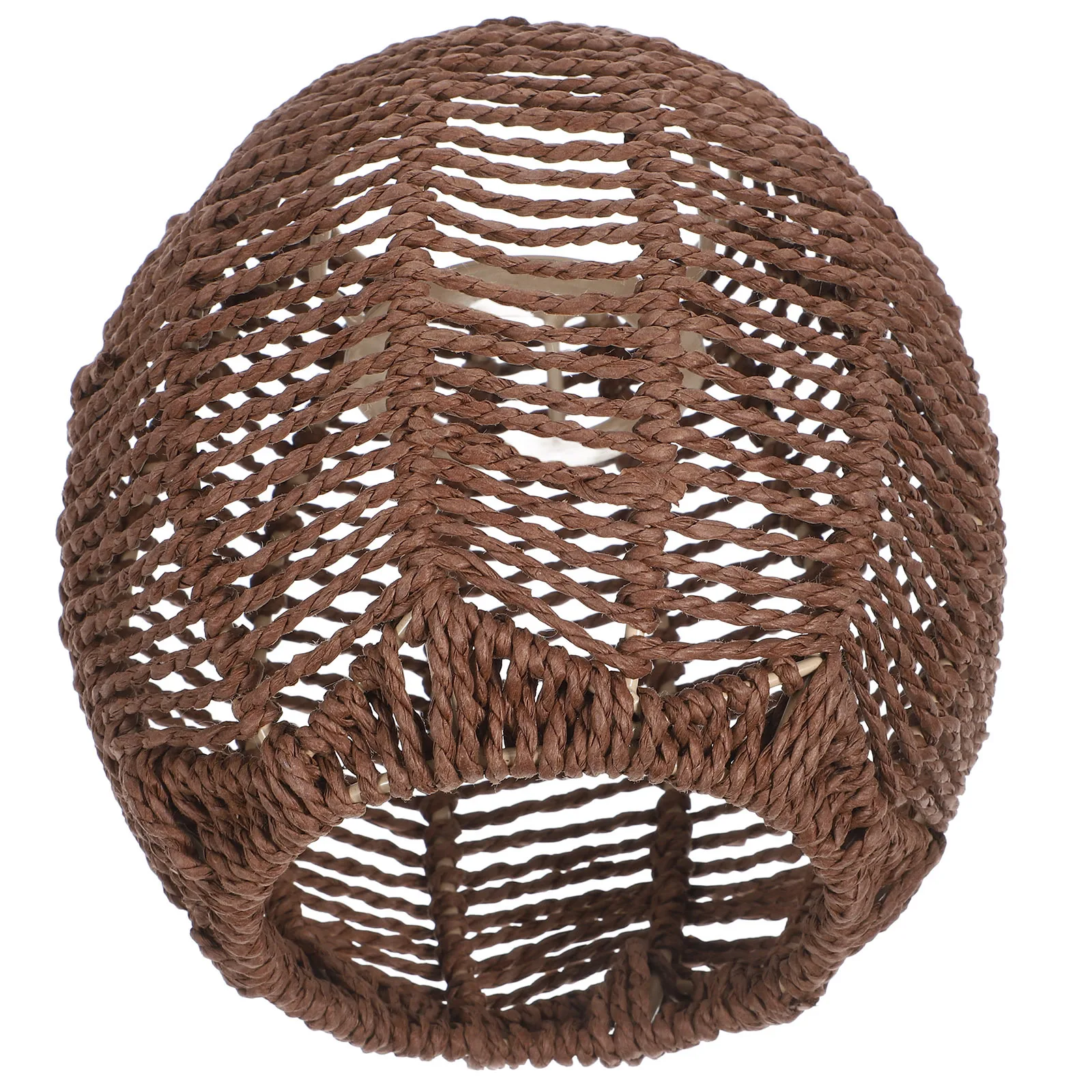 

Chinese Style Lampshade Handmade Rattan Woven Chandelier Cover Retro Lamp Shade for Bedroom Home Bar Cafe Decor Lighting