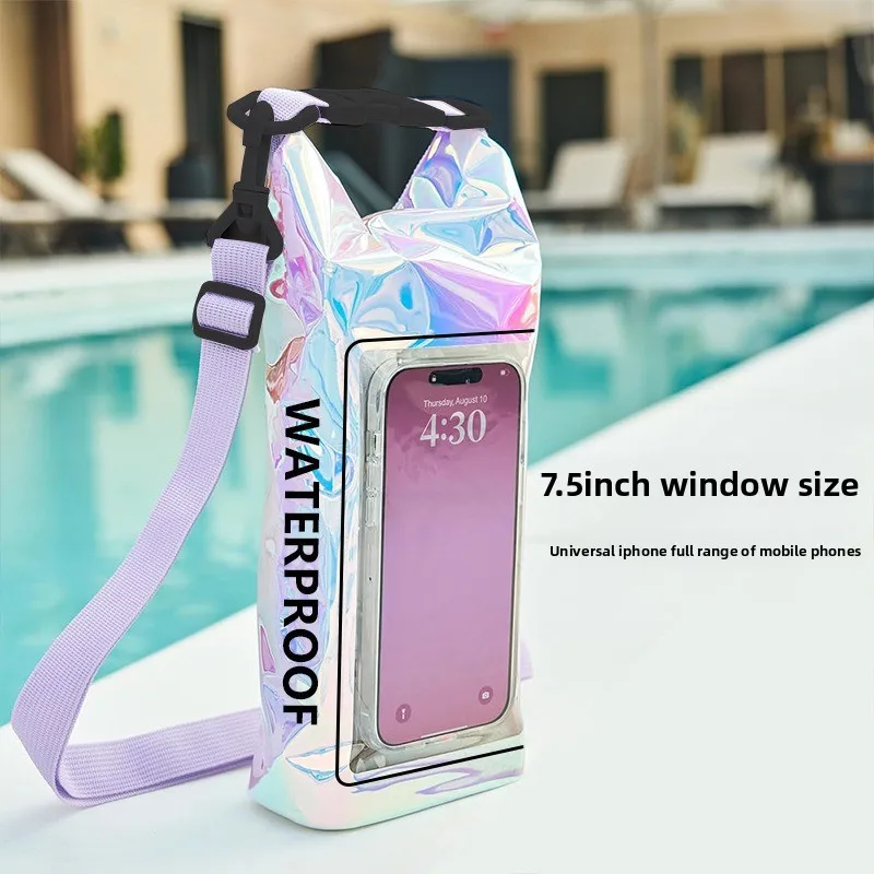 

Waterproof PVC Dry Bag 5L 2L Swimming Diving Rafting Floating Shoulder Outdoor Beach Sport Kayaking Travel Crossbody Bag Surfing
