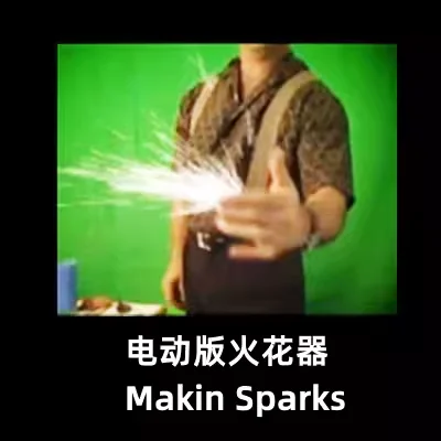 

Makin Sparks Spark Stage Magie Props Gimmick Illusions Magic Tricks Accessories Magia Stage Professional Magician