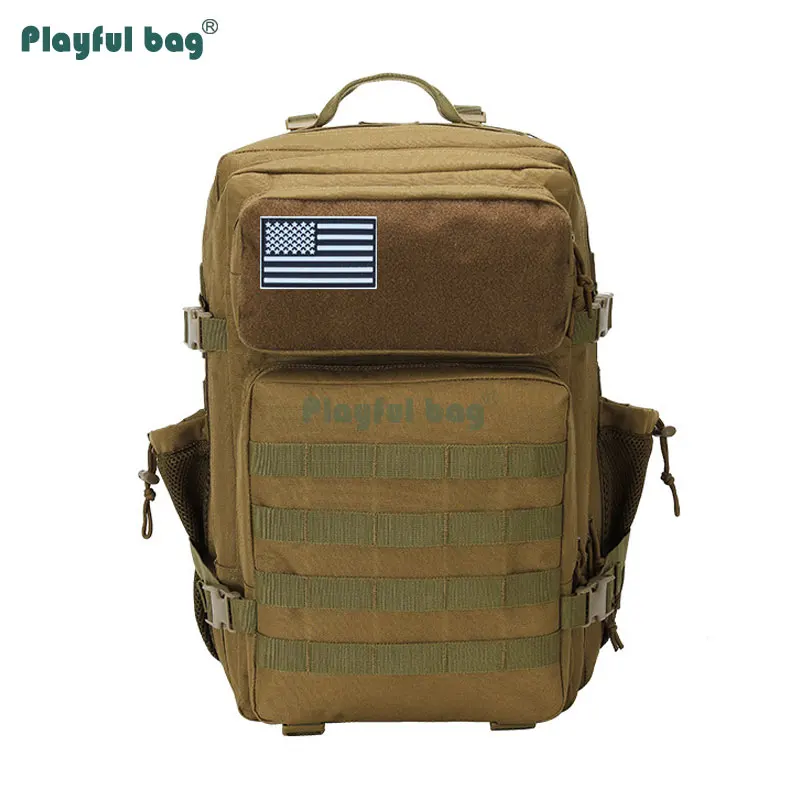 

Playful bag 2022 45L Men's Backpack Outdoor Camouflage tactic bags MOLLE system Waterproof Mountain backpack AVA41