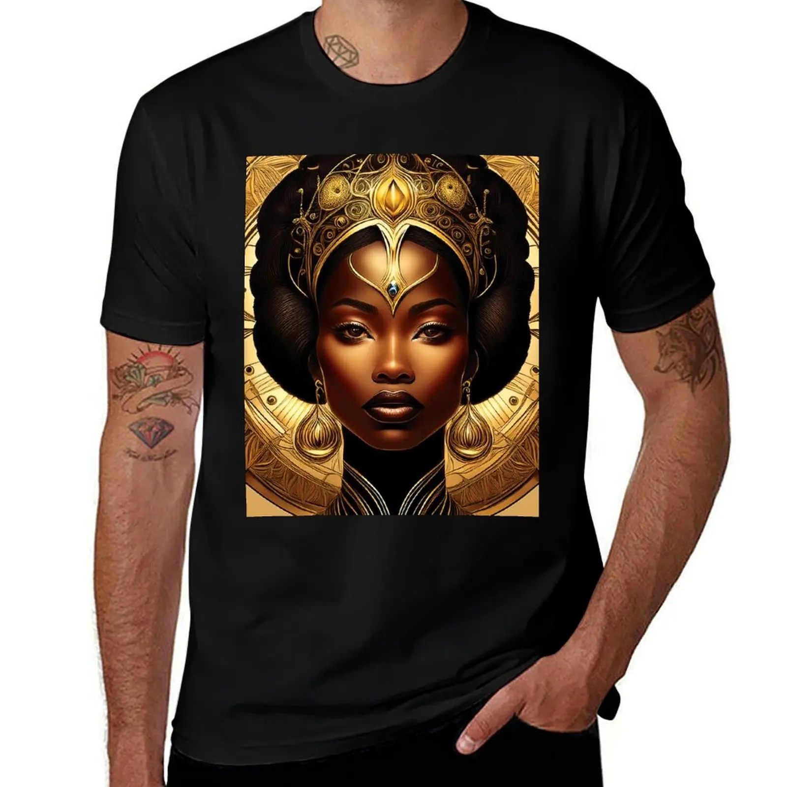 

Fascinating Women's Faces, prompted, extrapolated and edited T-Shirt vintage anime shirt clothes street wear anime shirts men