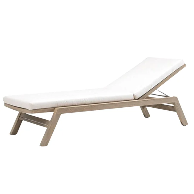 

Best Quality Wooden Folding Sunbed Natural Garden Daybed and Pool Side For Outdoor Furniture Wholesale Price